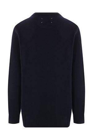 Navy blue wool jumper MAISON MARGIELA | S50HL0024M13058511